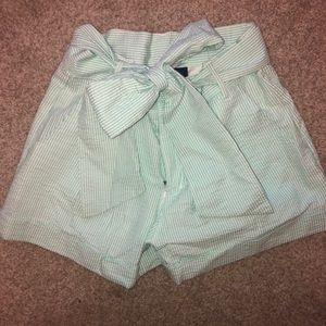 lauren james searsucker shorts